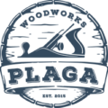 Logo of Plaga Woodworks